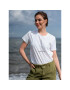 Kaffe Тишърт Nia 10507087 Бял Regular Fit - Pepit.bg