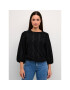 Kaffe Тишърт Tio 10507286 Черен Loose Fit - Pepit.bg