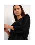 Kaffe Тишърт Tio 10507286 Черен Loose Fit - Pepit.bg