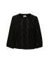 Kaffe Тишърт Tio 10507286 Черен Loose Fit - Pepit.bg