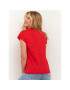 Kaffe Тишърт Yrma 10507285 Червен Loose Fit - Pepit.bg