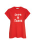 Kaffe Тишърт Yrma 10507285 Червен Loose Fit - Pepit.bg