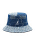 Kangol Капела Denim Mashup Bucket K5296 Тъмносин - Pepit.bg