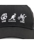 Kangol Шапка с козирка Elastic Fitted K5346 Черен - Pepit.bg