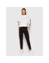 Kappa Суитшърт 310022 Бял Relaxed Fit - Pepit.bg