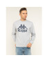 Kappa Суитшърт 703797 Сив Regular Fit - Pepit.bg