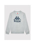 Kappa Суитшърт 703797J Сив Regular Fit - Pepit.bg