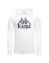 Kappa Суитшърт 705322 Бял Regular Fit - Pepit.bg