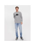 Kappa Суитшърт Airvit 3032BZ0 Сив Regular Fit - Pepit.bg
