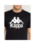 Kappa Тишърт 303910 Черен Regular Fit - Pepit.bg