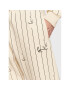 Karl Kani Долнище анцуг Small Signature Logo Pinstripe 6004670 Бежов Relaxed Fit - Pepit.bg