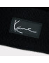 Karl Kani Шапка KK Signature Beanie KA-HW044-001-01 Черен - Pepit.bg