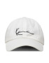 Karl Kani Шапка с козирка Signature Cap 7030752 Бял - Pepit.bg