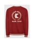 Karl Kani Суитшърт Retro Emblem College I-6020909 Бордо Regular Fit - Pepit.bg