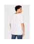 Karl Kani Тишърт Originals Pinstripe 6030933 Бял Regular Fit - Pepit.bg