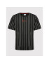 Karl Kani Тишърт Signature Pinstripe 6030153 Черен Regular Fit - Pepit.bg