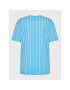 Karl Kani Тишърт Small Pinstripe 6130913 Син Relaxed Fit - Pepit.bg