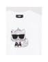 KARL LAGERFELD Блуза Z25360 Бял Regular Fit - Pepit.bg