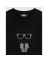 KARL LAGERFELD Блуза Z25366 D Черен Regular Fit - Pepit.bg