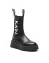 KARL LAGERFELD Боти тип челси KL42460 Черен - Pepit.bg