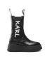 KARL LAGERFELD Боти тип челси KL42460 Черен - Pepit.bg