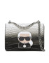 KARL LAGERFELD Дамска чанта 226W3018 Сив - Pepit.bg