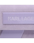 KARL LAGERFELD Дамска чанта 230W3176 Виолетов - Pepit.bg