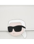 KARL LAGERFELD Дамска чанта 240W3084 Бял - Pepit.bg