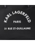 KARL LAGERFELD Дамска чанта 240W3111 Черен - Pepit.bg