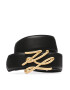 KARL LAGERFELD Дамски колан 231W3102 Черен - Pepit.bg