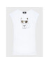 Karl Lagerfeld Kids Ежедневна рокля Z12202 S Бял Regular Fit - Pepit.bg