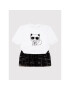 Karl Lagerfeld Kids Ежедневна рокля Z92025 Бял Regular Fit - Pepit.bg