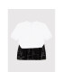 Karl Lagerfeld Kids Ежедневна рокля Z92025 Бял Regular Fit - Pepit.bg