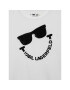 KARL LAGERFELD Ежедневна рокля Z12204 D Бял Regular Fit - Pepit.bg