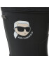 KARL LAGERFELD Гумени ботуши KL47073N Черен - Pepit.bg