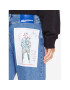 Karl Lagerfeld Jeans Дънки 235D1112 Син Relaxed Fit - Pepit.bg