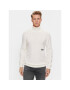 Karl Lagerfeld Jeans KARL LAGERFELD Поло Klj Lightweight Turtleneck 236D2000 Бял Slim Fit - Pepit.bg