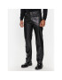 Karl Lagerfeld Jeans Кожени панталони 240D1003 Черен Regular Fit - Pepit.bg