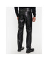 Karl Lagerfeld Jeans Кожени панталони 240D1003 Черен Regular Fit - Pepit.bg