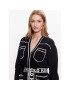 KARL LAGERFELD Кардиган 230W2011 Черен Regular Fit - Pepit.bg
