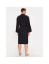 KARL LAGERFELD Халат Monogram Bathrobe 230M2180 Черен - Pepit.bg