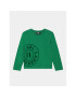 Karl Lagerfeld Kids Блуза Z25418 D Зелен Regular Fit - Pepit.bg