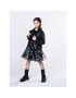 Karl Lagerfeld Kids Ежедневна рокля Z12261 M Черен Regular Fit - Pepit.bg