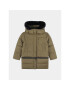 Karl Lagerfeld Kids Пухено яке Z16167 D Каки Regular Fit - Pepit.bg