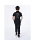 Karl Lagerfeld Kids Тениска с яка и копчета Z25421 D Черен Regular Fit - Pepit.bg