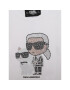 Karl Lagerfeld Kids Тишърт Z15420 D Бял Regular Fit - Pepit.bg