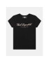 Karl Lagerfeld Kids Тишърт Z15435 D Черен Regular Fit - Pepit.bg