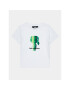 Karl Lagerfeld Kids Тишърт Z25411 M Бял Regular Fit - Pepit.bg