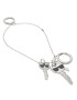 KARL LAGERFELD Ключодържател 220W3801 Сребрист - Pepit.bg