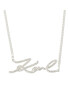 KARL LAGERFELD Колие 240W3920 Сребрист - Pepit.bg